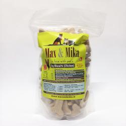 Max & Mika Dog Biscuits Chicken Flavor (500gms)